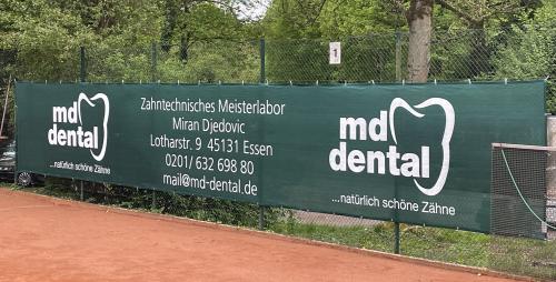 Neuer Werbepartner - md dental - Miran Djedovic